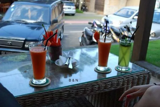 relaxing on a sick leave in Bali