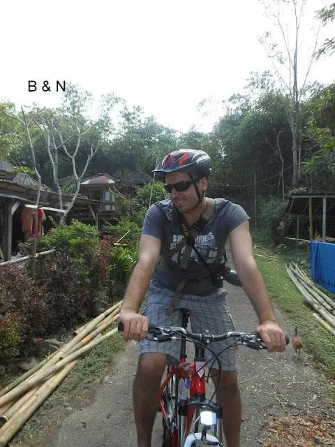 Bali on a bike - fields, villages, roads