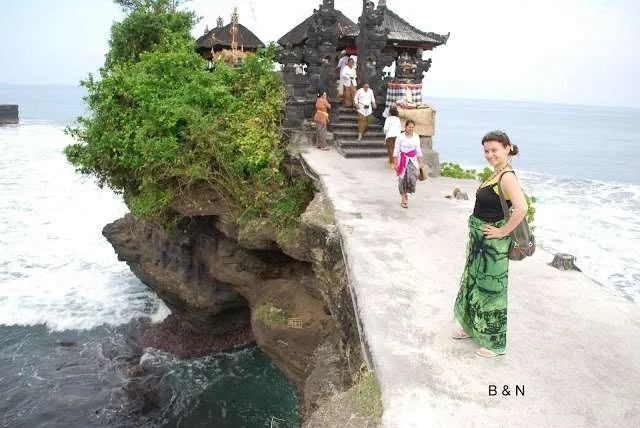 a trip to the spiritual Tenah Lot and Batu Balong in Bali and visit to the Indonesian beaches