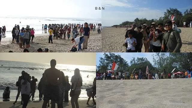 a trip to the spiritual Tenah Lot and Batu Balong Temple in Bali and visit to the Indonesian beaches