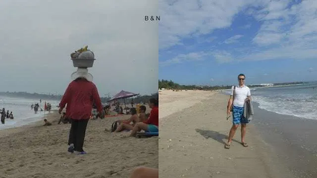 a trip to the spiritual Tenah Lot and Batu Balong Temple in Bali and visit to the Indonesian beaches