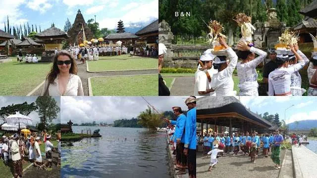 exploring the beauties in the North of island Bali in Indonesia
