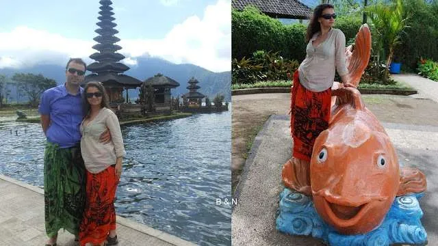 exploring the beauties in the North of island Bali in Indonesia