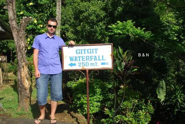 exploring the beauties in the North of island Bali in Indonesia