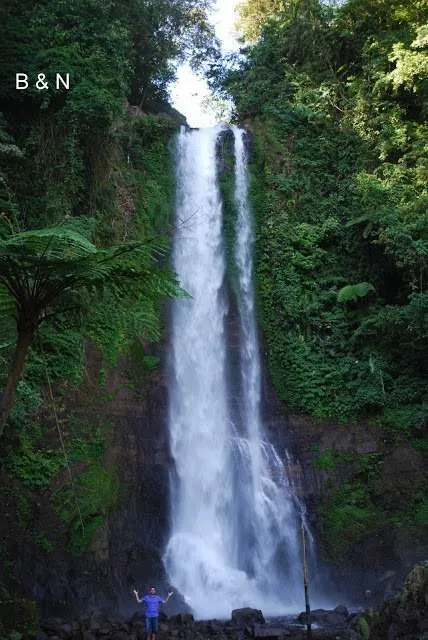 exploring the beauties in the North of island Bali in Indonesia