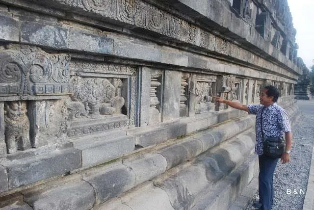 trip through Java Island, Yogyakarta, Borobodur near Bali in Indonesia