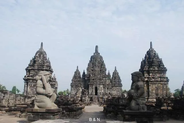 trip through Java Island, Yogyakarta, Borobodur near Bali in Indonesia