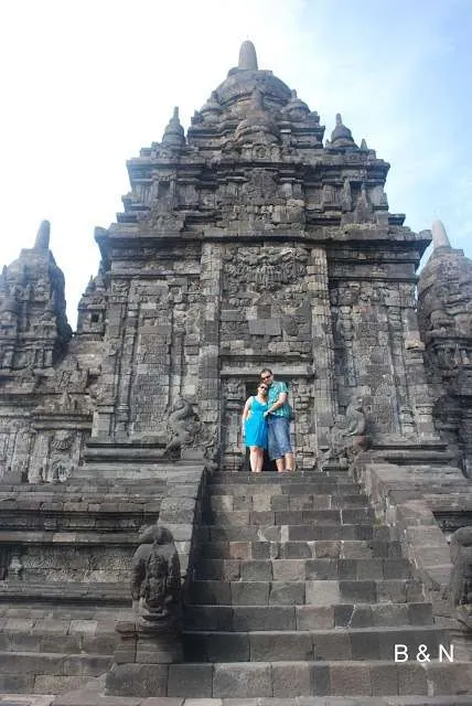 trip through Java Island, Yogyakarta, Borobodur near Bali in Indonesia