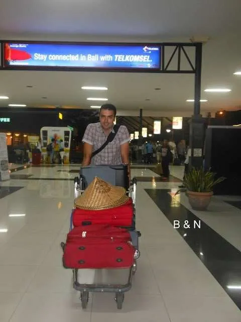 the end of our journey in Bali