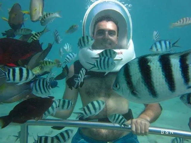 exploring the underwater world of Nusa Lembongan Island near Bali
