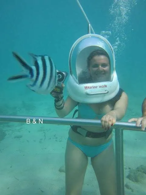 exploring the underwater world of Nusa Lembongan Island near Bali