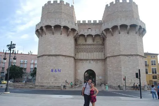 travelers exploring Valencia in Spain