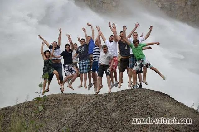 water adventure in the surroundings of Valencia in Spain