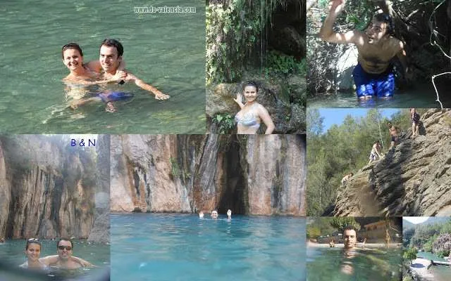 water adventure in the surroundings of Valencia in Spain