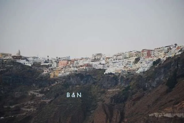 enjoying the white houses of Santorini in Greece