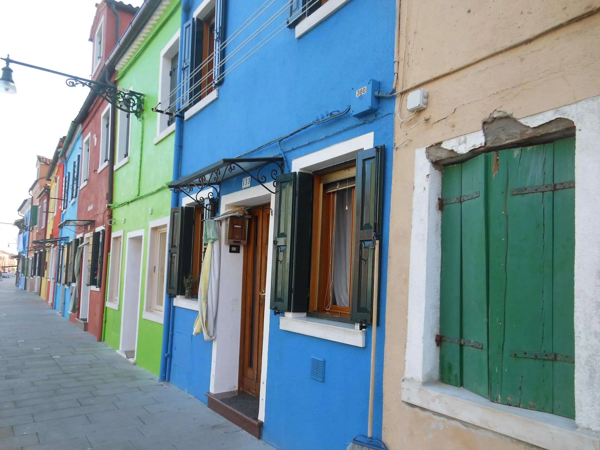 Venice islands during winter carnival - Burano
