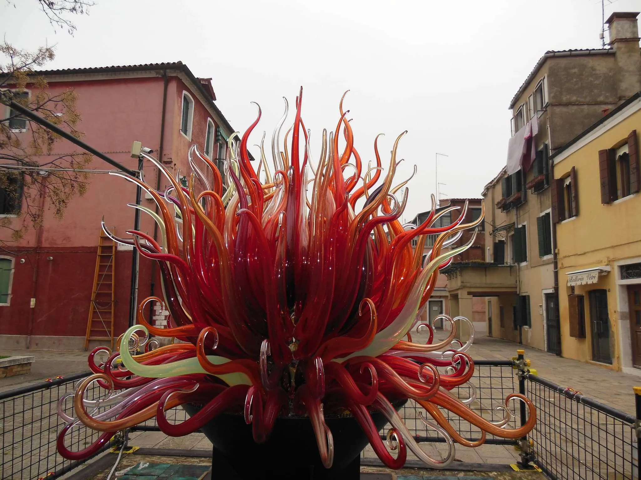 Venice islands during winter carnival - Murano