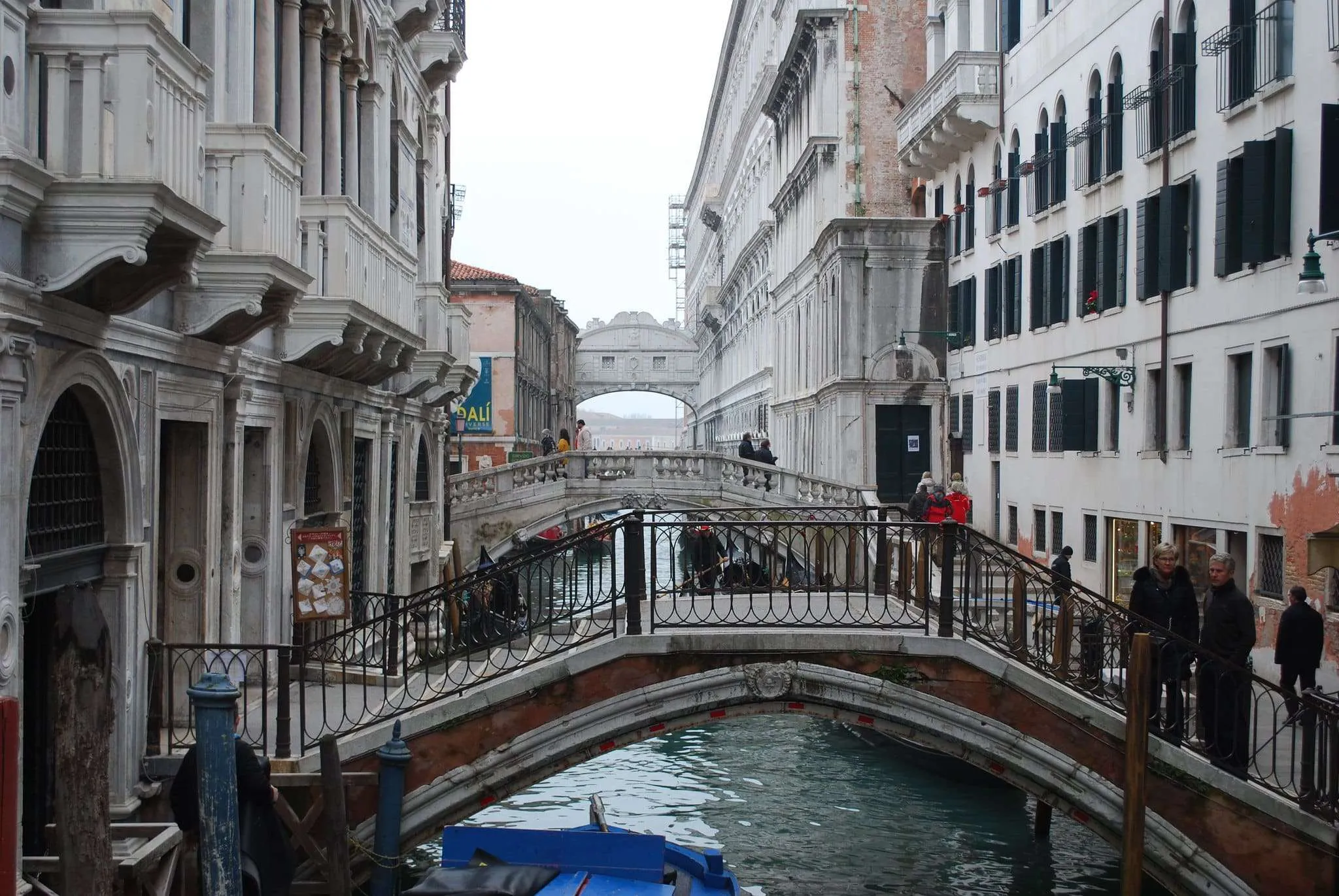 Venice islands during winter carnival