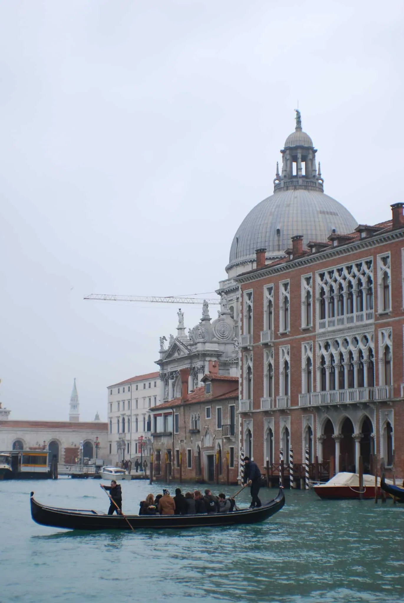Venice islands during winter carnival