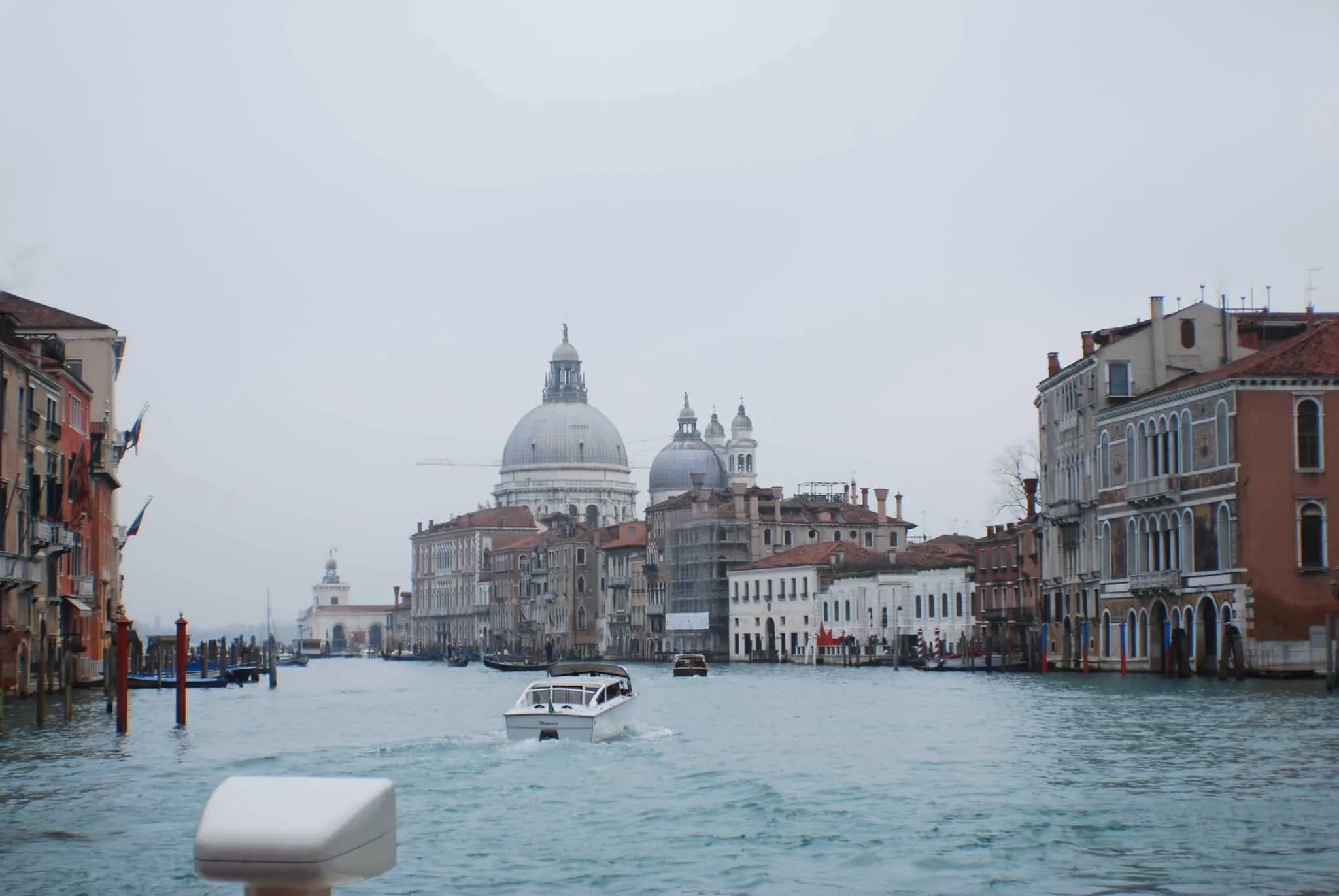 Venice islands during winter carnival