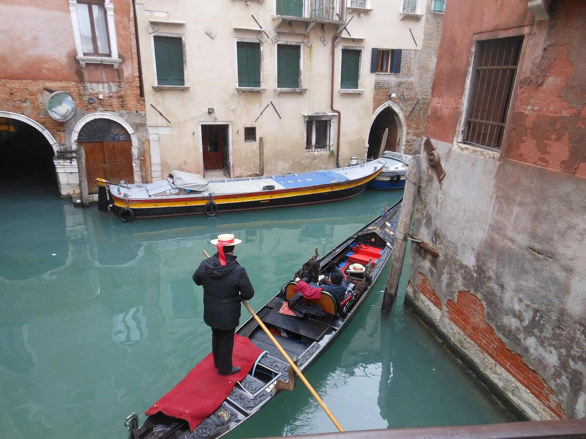 Venice islands during winter carnival