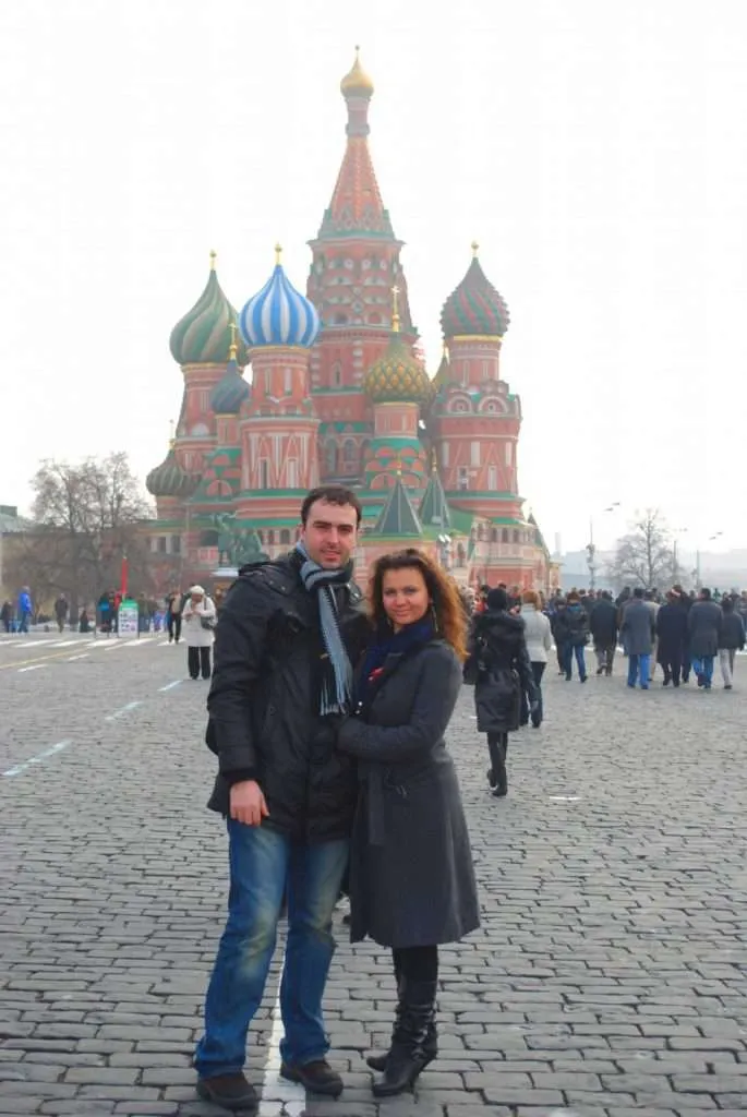 Moscow, Russia, Red Square, St. Basil cathedral