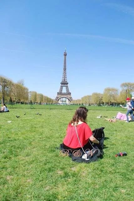 traveling to Paris in France