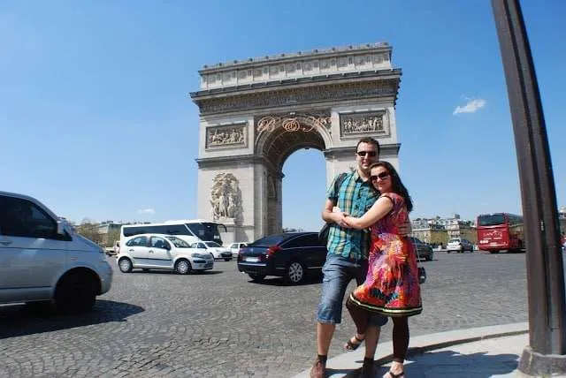 traveling to Paris in France
