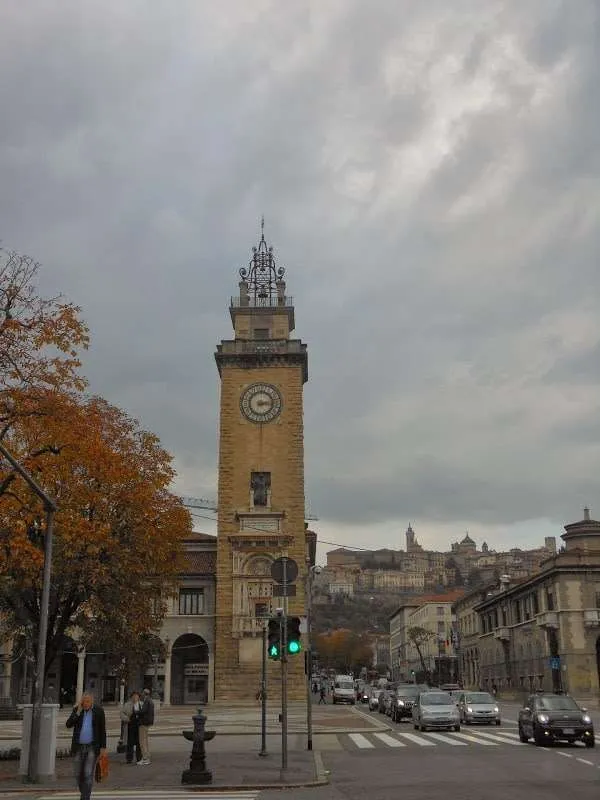 unexpected traveling to Bergamo in Italy