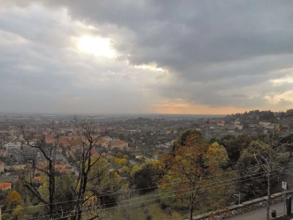 unexpected traveling to Bergamo in Italy
