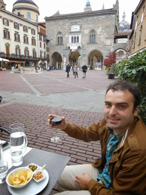 unexpected traveling to Bergamo in Italy
