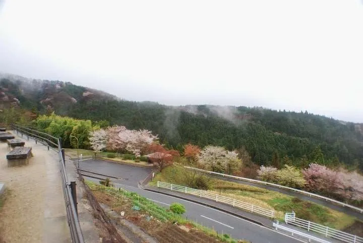 Hiking Nakasendo trail Magome Tsumago, Japan