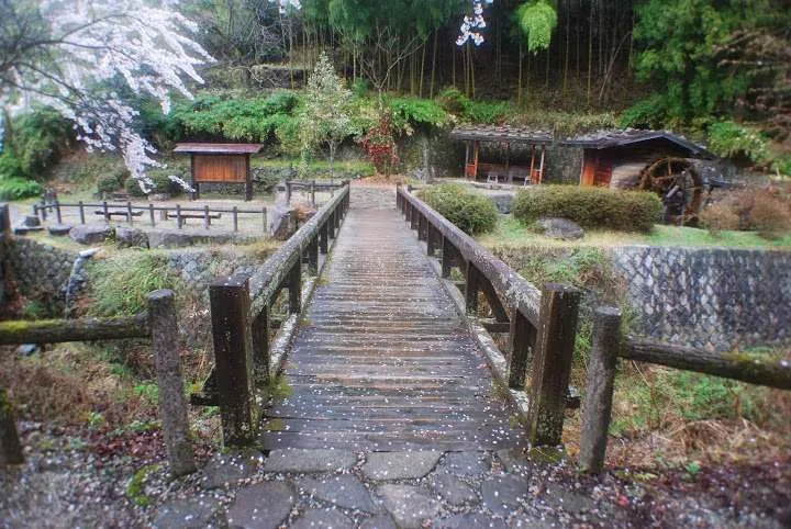 Hiking Nakasendo trail Magome Tsumago, Japan