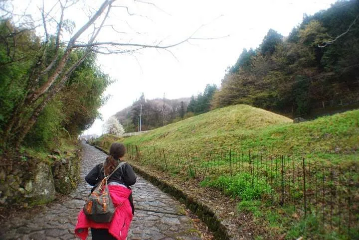 Hiking Nakasendo trail Magome Tsumago, Japan