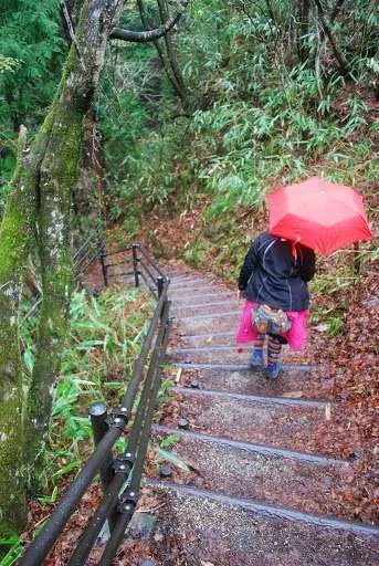 Hiking Nakasendo trail Magome Tsumago, Japan