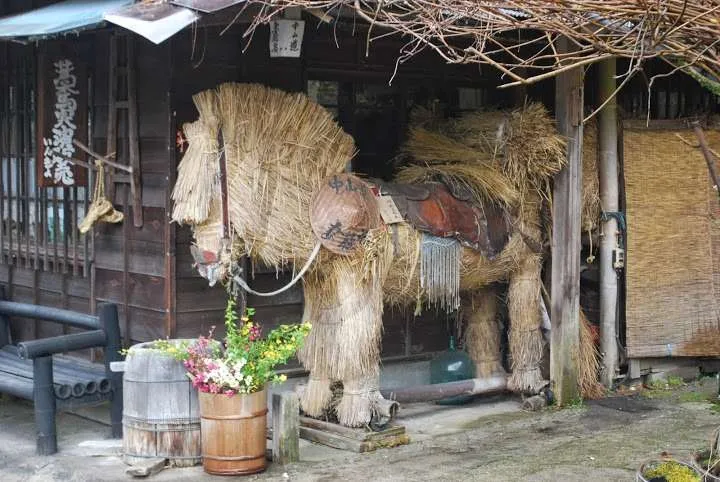 Hiking Nakasendo trail Magome Tsumago, Japan