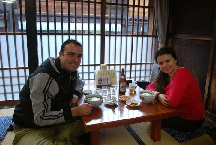 Hiking Nakasendo trail Magome Tsumago, Japan