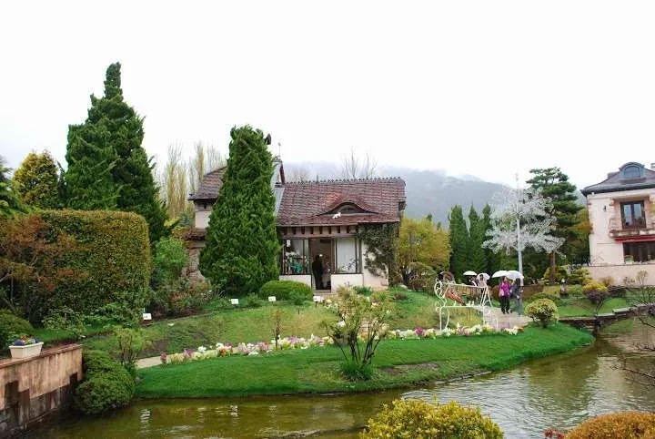 Japan, Mount Fiji, Kawaguchiko Music Forest