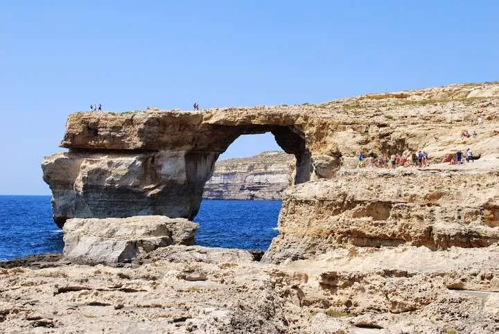 Malta boat trip, Azure window