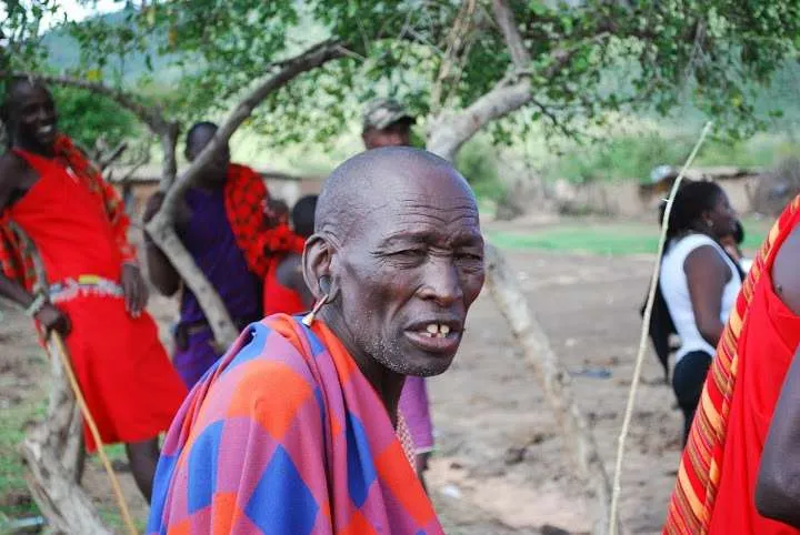 picnic, safari and village in Maasai Mara National Reserve in Kenya