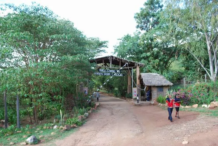 picnic, safari and village in Maasai Mara National Reserve in Kenya