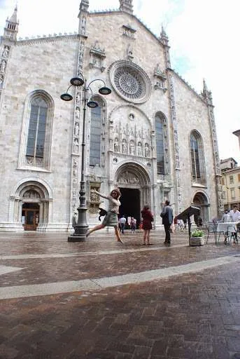 journey on Lake Como in Italy - towns Como, Bellagio and Varenna