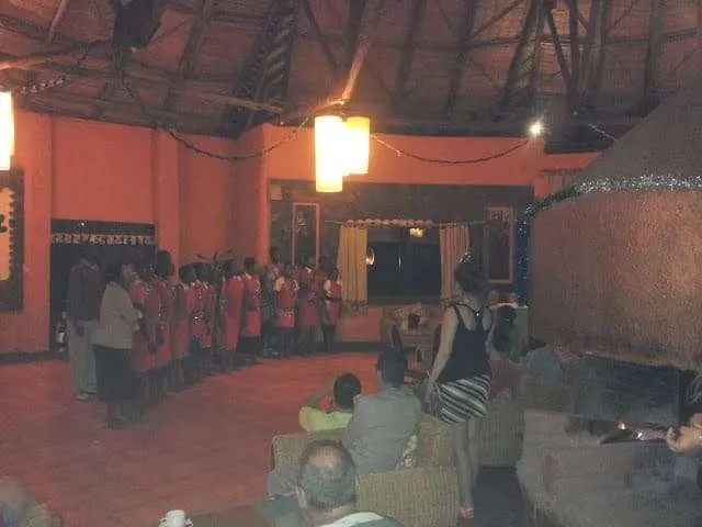 picnic, safari and village in Maasai Mara National Reserve in Kenya
