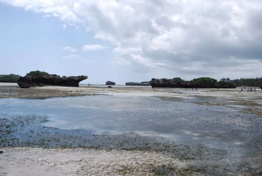 Watamu, Kenya - high tide is coming