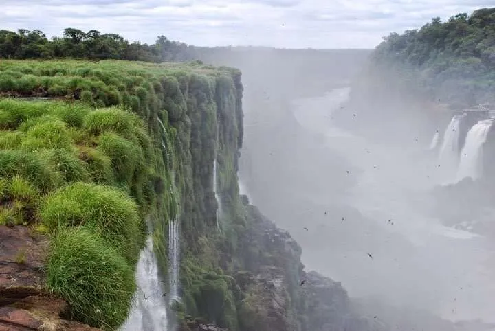 adventure on The Iguazu Falls between Argentina and Brazil