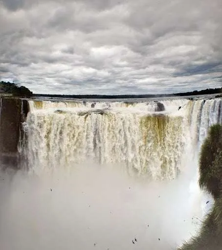 adventure on The Iguazu Falls between Argentina and Brazil
