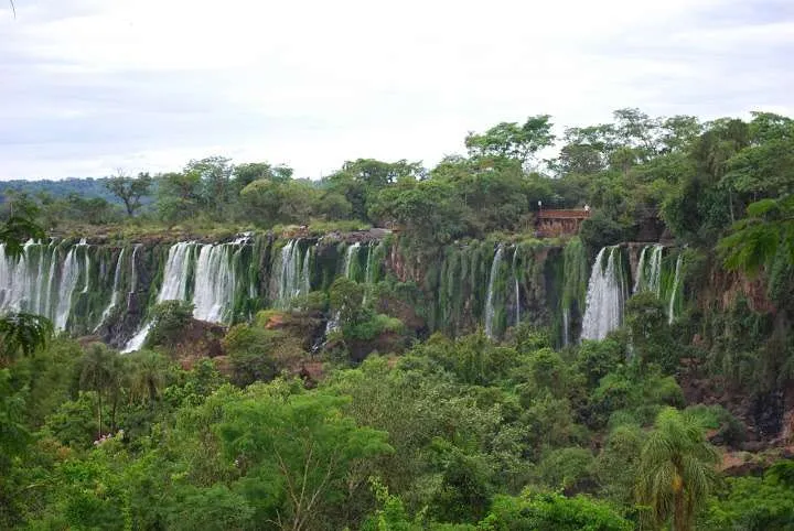 adventure on The Iguazu Falls between Argentina and Brazil
