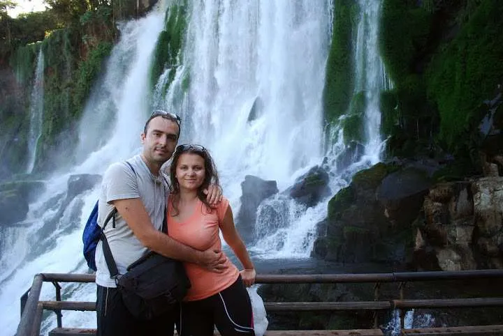 adventure on The Iguazu Falls between Argentina and Brazil