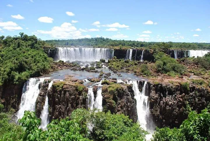adventure on The Iguazu Falls between Argentina and Brazil