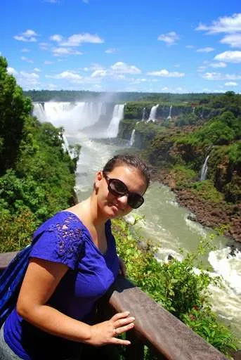 adventure on The Iguazu Falls between Argentina and Brazil